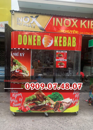 Xe bánh mì Doner Kebab 1m8