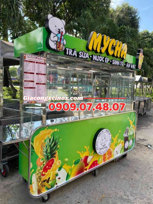 Xe Trà Sữa Nước ép 2m MS01