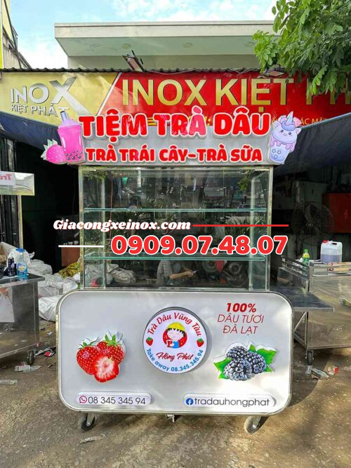 Xe Trà Sữa Trà Trái Cây 1m2 MS01
