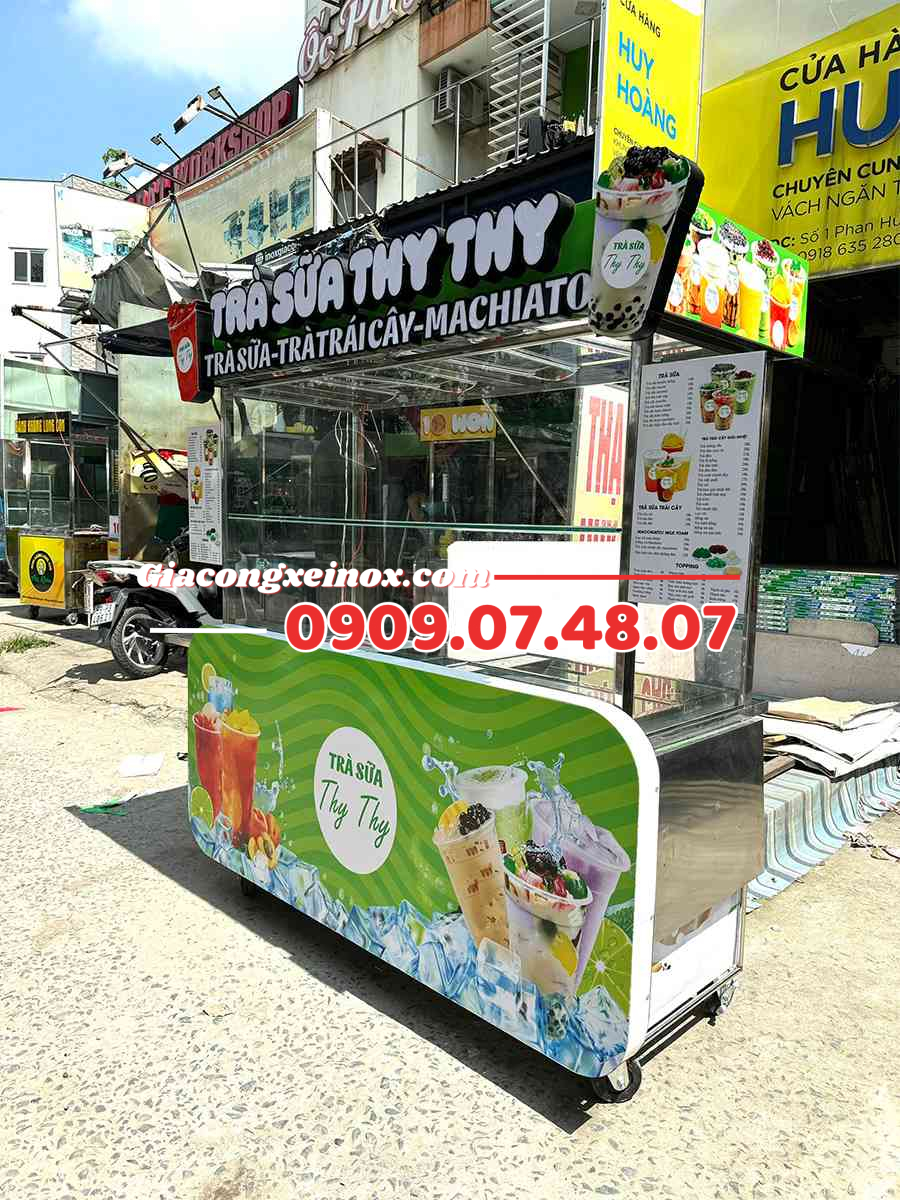Xe Trà Sữa Trà Trái Cây 1m6 MS02