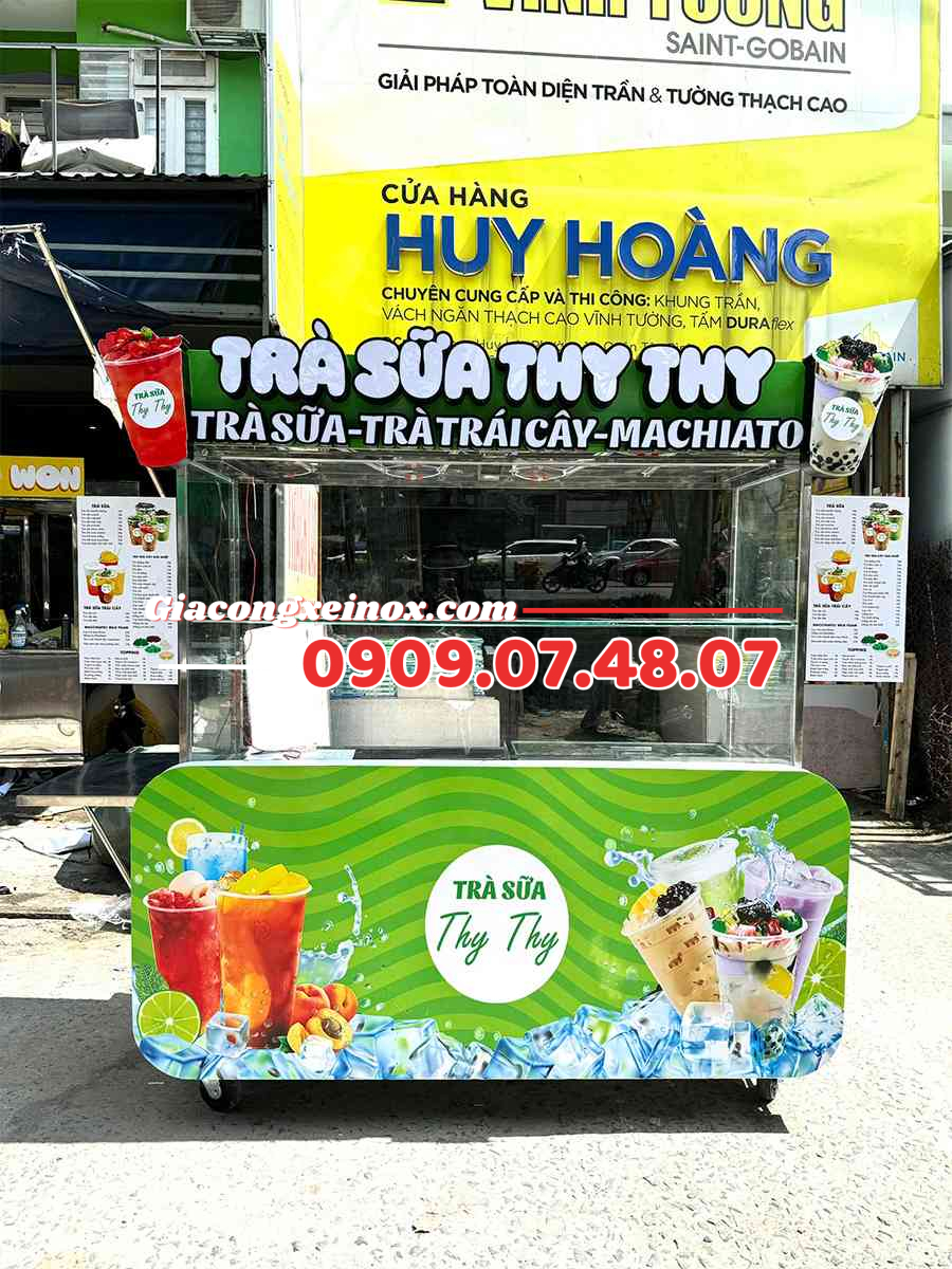 Xe Trà Sữa Trà Trái Cây 1m6 MS02