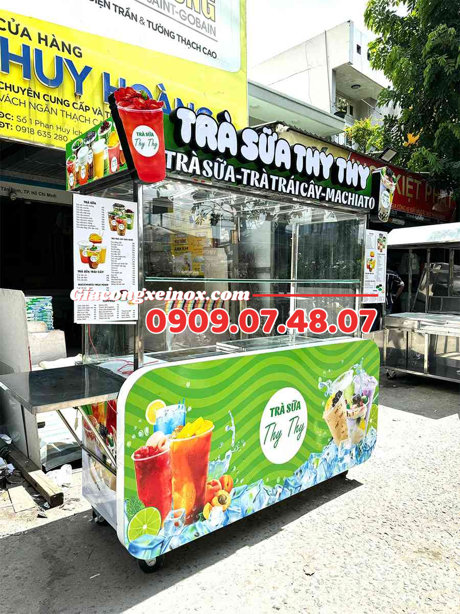 Xe Trà Sữa Trà Trái Cây 1m6 MS02