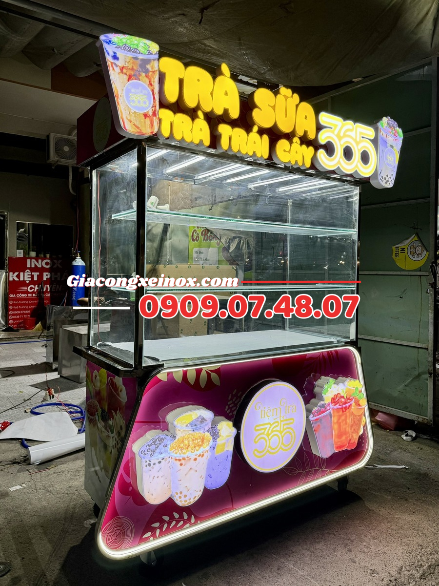 Xe trà sữa 1m2 2024