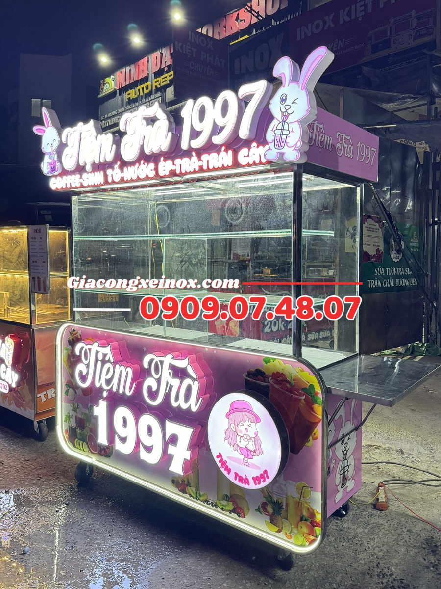 Xe trà sữa nước ép 1m6 2024