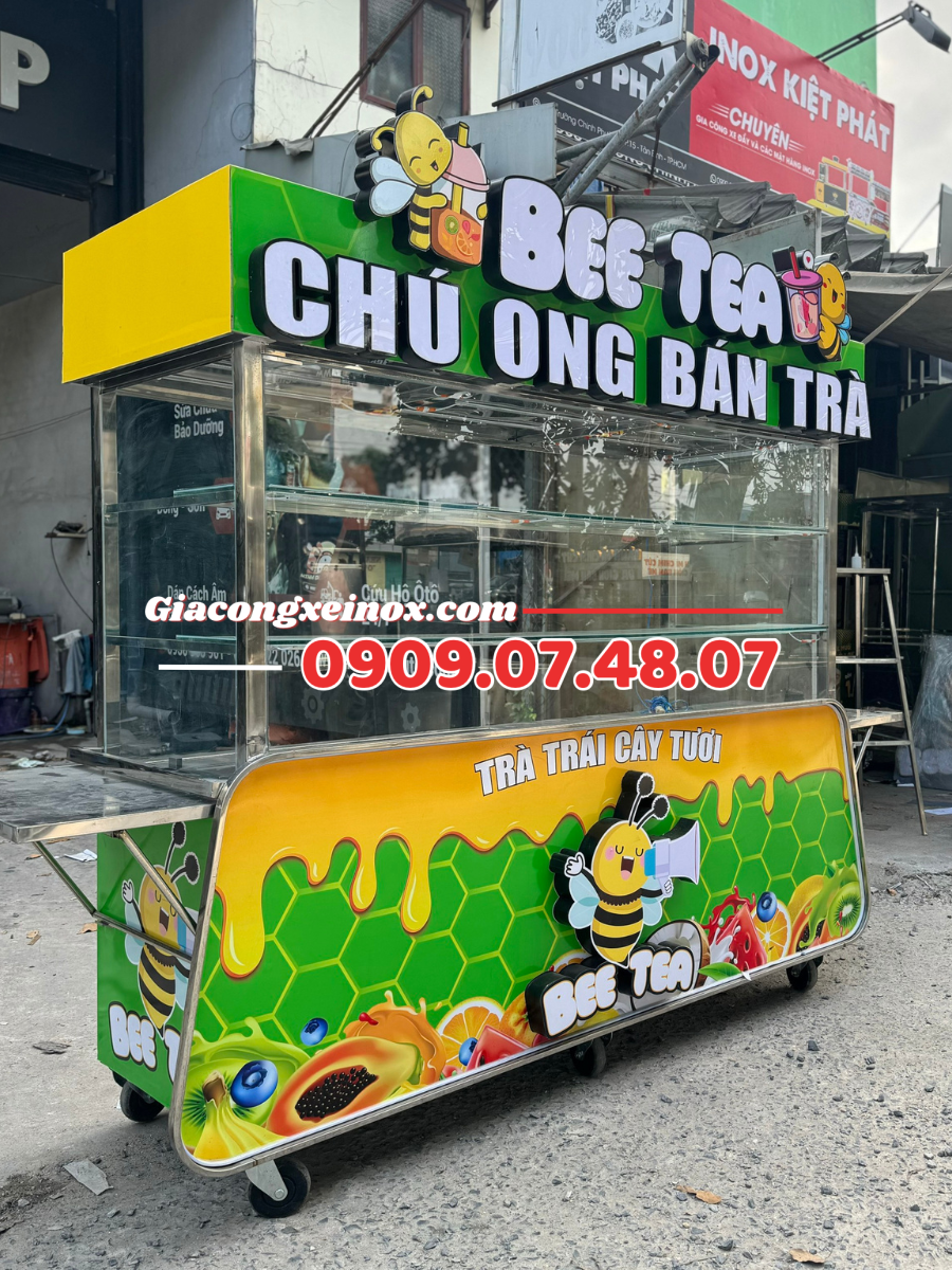 Xe trà trái cây 2M