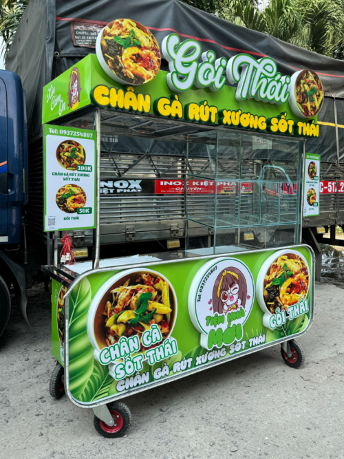 Xe bán gỏi thái 1M6