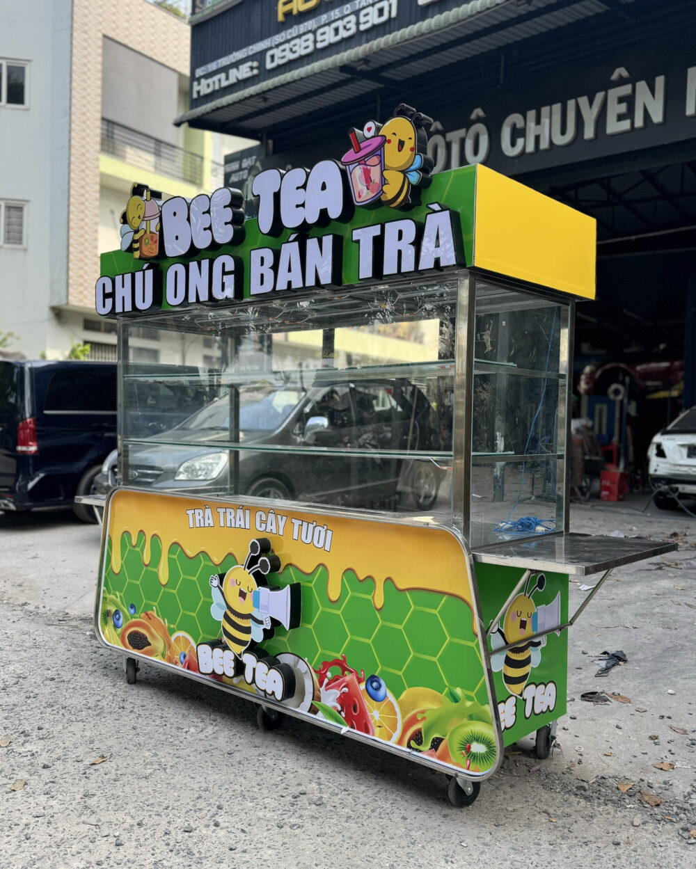Xe trà trái cây 2M