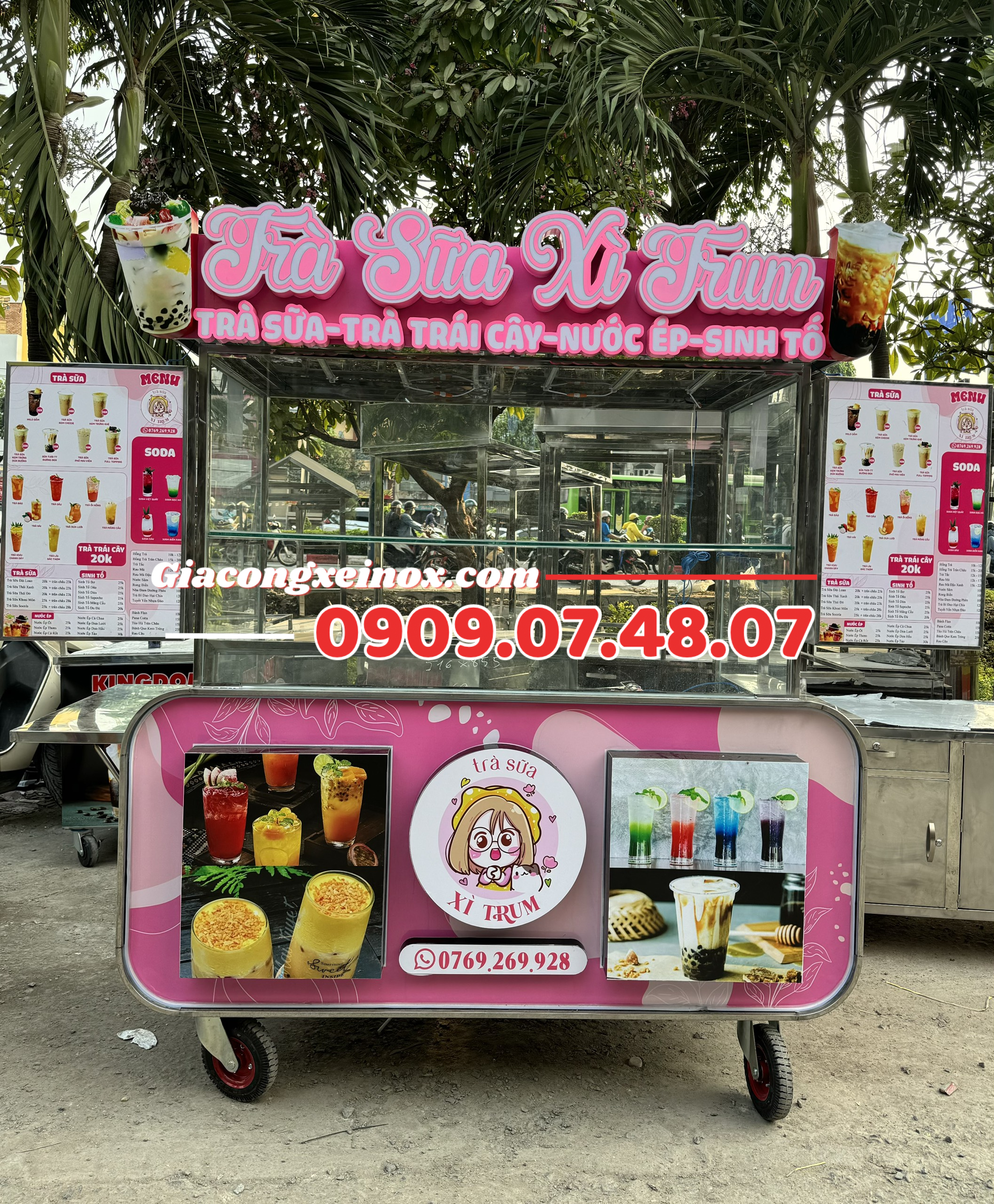 Xe trà sữa 1M4 2024