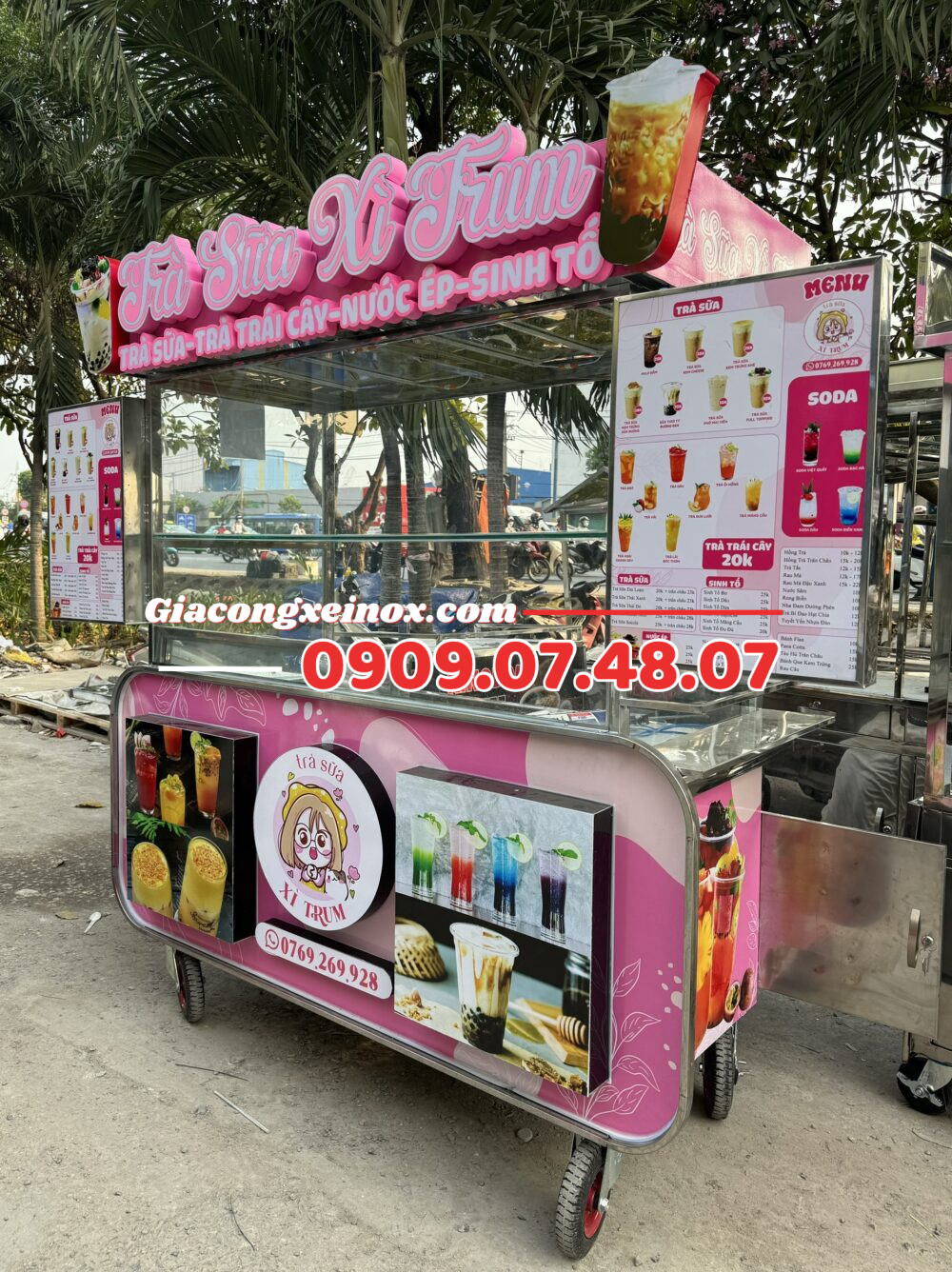 Xe trà sữa 1M4 2024