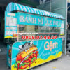 Xe Bán Bánh Mì Xanh Mint - 2M 3