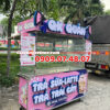 Mẫu Tủ Trà Sữa Dễ Thương QK Concept - 1M6 : Vũ Khí Cạnh Tranh Mọi Mặt Bằng Vỉa Hè Tủ Trà Sữa Dễ Thương Mẫu Đẹp, Tối Ưu Bán Hàng Vỉa Hè - Giá Xưởng